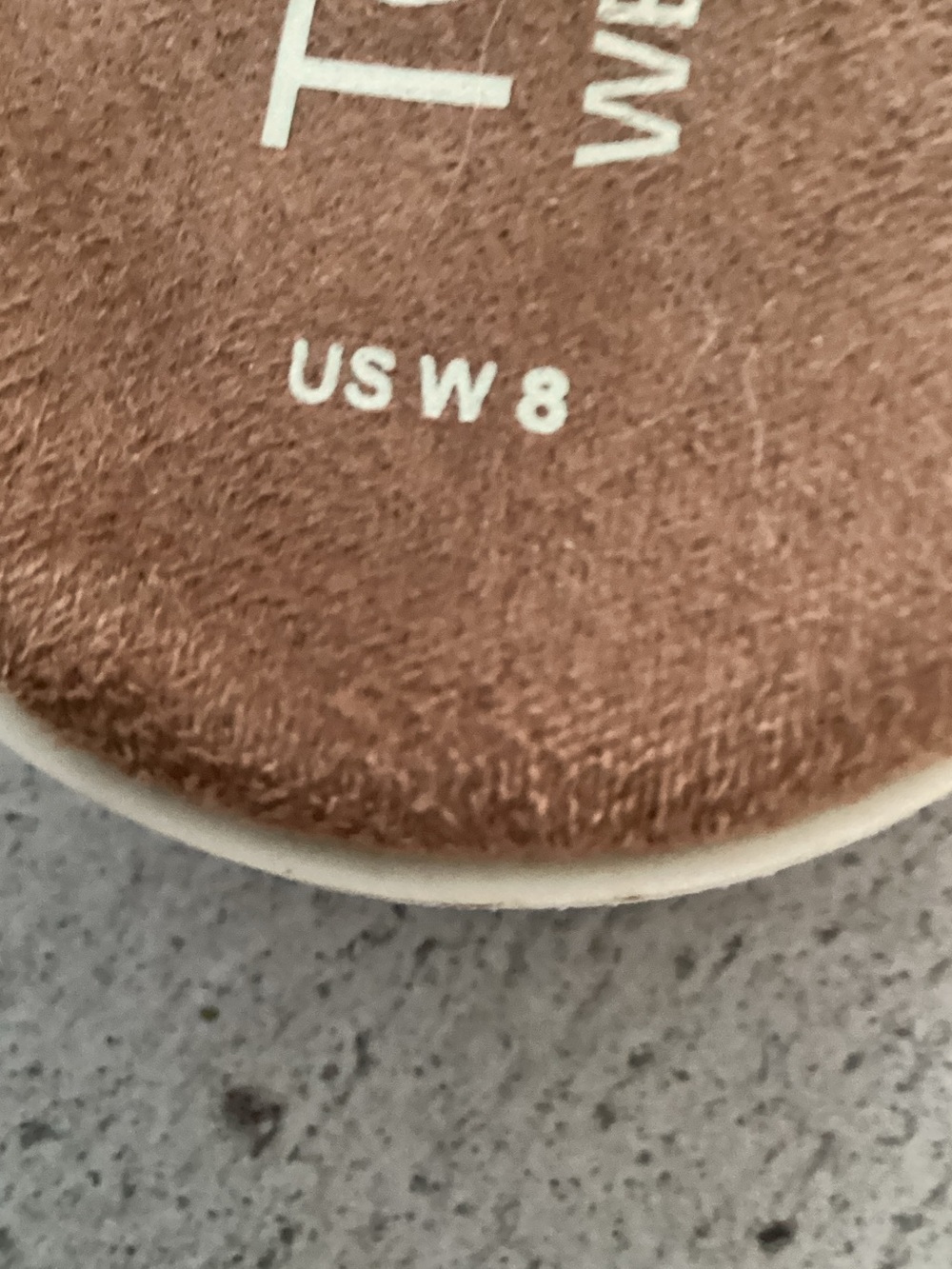 Toms Tan Leather Slingback Platform Sandals - Picture 6 of 8